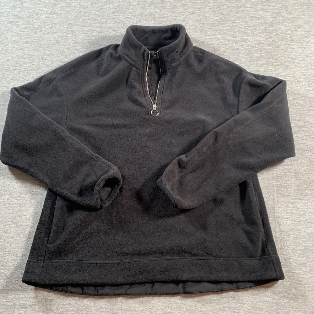 Nike Pullover Sweater Womens‎ Small Fleece Quarter Zip Embroidered Swoosh